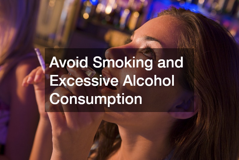 smoking and drinking